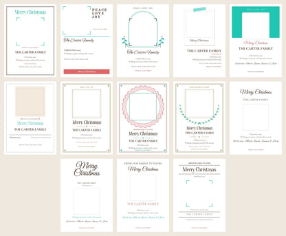 All 13 Christmas card designs to choose from